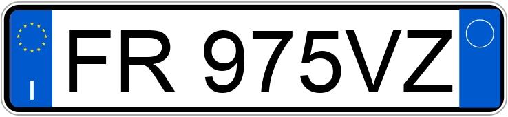 Numer rejestracyjny FR975VZ posiada MERCEDES Classe C