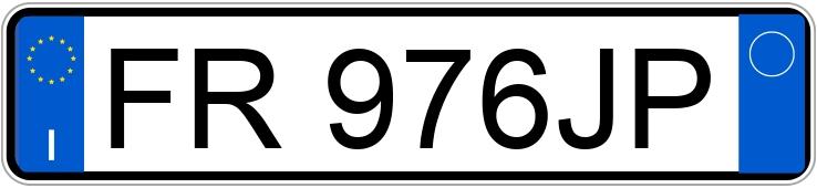 Numer rejestracyjny FR976JP posiada BMW 318D