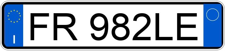 Numer rejestracyjny FR982LE posiada MERCEDES Classe E