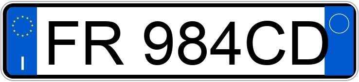 Numer rejestracyjny FR984CD posiada TOYOTA Yaris 3a serie