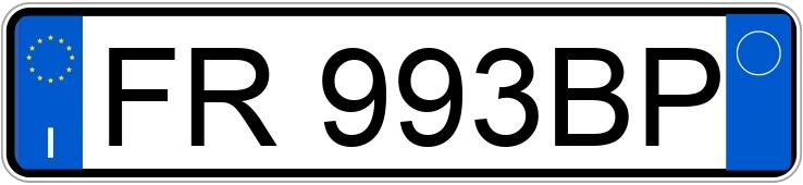 Numer rejestracyjny FR993BP posiada OPEL Corsa 5a serie