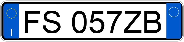 Numer rejestracyjny FS057ZB posiada FORD Fiesta 7a serie
