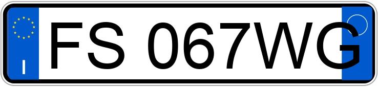Numer rejestracyjny FS067WG posiada BMW 118D