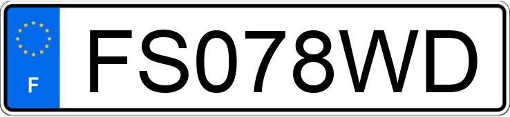 Numer rejestracyjny FS078WD posiada PEUGEOT 3008