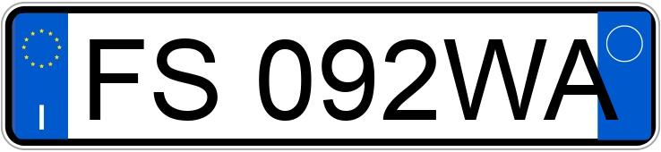 Numer rejestracyjny FS092WA posiada MERCEDES GLC