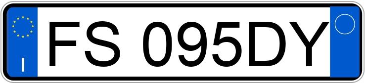 Numer rejestracyjny FS095DY posiada CITROEN C3 3a serie