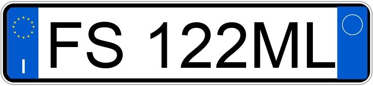 Numer rejestracyjny FS122ML posiada NISSAN Qashqai 2a serie