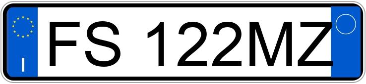 Numer rejestracyjny FS122MZ posiada NISSAN Qashqai 2a serie