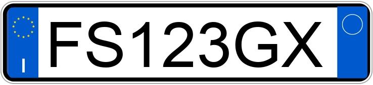 Numer rejestracyjny FS123GX posiada VOLKSWAGEN Golf 7a serie Numer rejestracyjny FS123GX posiada VOLKSWAGEN Golf 7a serie