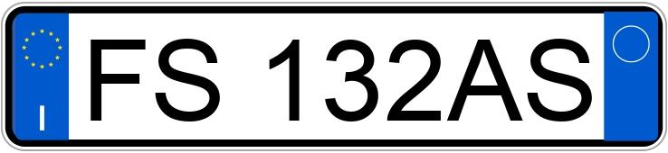 Numer rejestracyjny FS132AS posiada FIAT Panda 3a serie