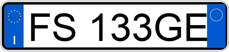 Numer rejestracyjny FS133GE posiada IVECO DAILY