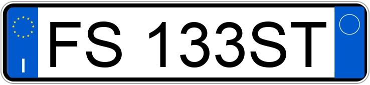 Numer rejestracyjny FS133ST posiada VOLKSWAGEN T-Roc 1a serie Numer rejestracyjny FS133ST posiada VOLKSWAGEN T-Roc 1a serie