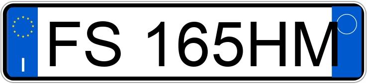 Numer rejestracyjny FS165HM posiada VOLKSWAGEN T-Roc 1a serie