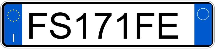 Numer rejestracyjny FS171FE posiada VOLKSWAGEN Polo 6a serie