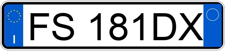 Numer rejestracyjny FS181DX posiada OPEL Mokka 1a serie