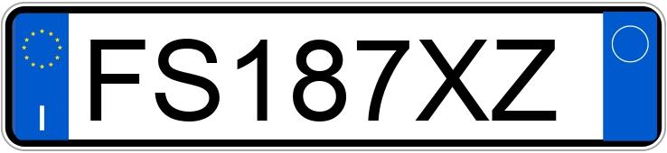 Numer rejestracyjny FS187XZ posiada AUDI A3 3a serie Numer rejestracyjny FS187XZ posiada AUDI A3 3a serie