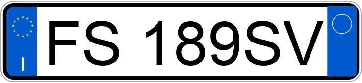 Numer rejestracyjny FS189SV posiada LAND ROVER Discovery 5a serie