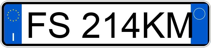 Numer rejestracyjny FS214KM posiada VOLKSWAGEN Golf 7a serie