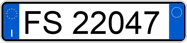 Numer rejestracyjny FS22047 posiada Kymko Agility