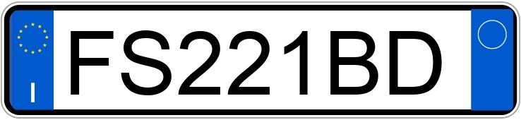 Numer rejestracyjny FS221BD posiada FORD C-Max 2a serie Numer rejestracyjny FS221BD posiada FORD C-Max 2a serie