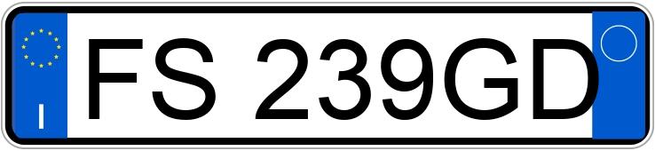 Numer rejestracyjny FS239GD posiada AUDI A5 2a serie