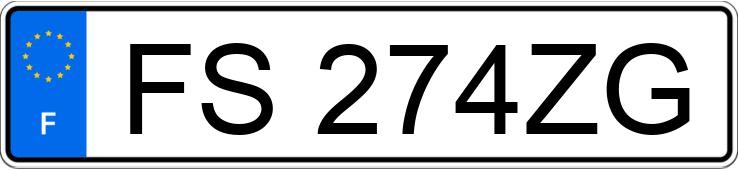 Numer rejestracyjny FS274ZG posiada RENAULT TRAFIC III