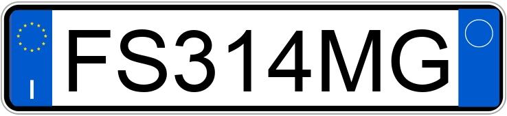 Numer rejestracyjny FS314MG posiada VOLKSWAGEN Golf 7a serie Numer rejestracyjny FS314MG posiada VOLKSWAGEN Golf 7a serie