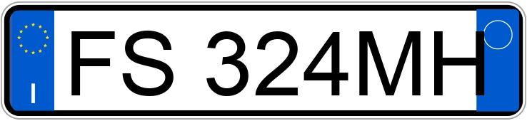 Numer rejestracyjny FS324MH posiada KIA Carens 3a serie