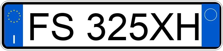 Numer rejestracyjny FS325XH posiada LAND ROVER RR Sport 2a serie Numer rejestracyjny FS325XH posiada LAND ROVER RR Sport 2a serie
