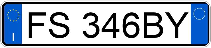 Numer rejestracyjny FS346BY posiada FORD EcoSport