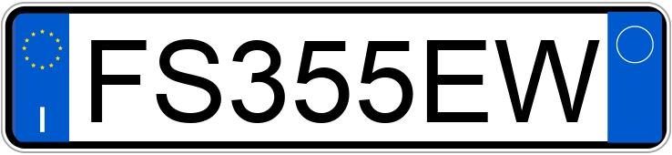 Numer rejestracyjny FS355EW posiada AUDI A5 2a serie