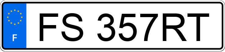 Numer rejestracyjny FS357RT posiada CITROEN C3 III