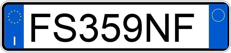 Numer rejestracyjny FS359NF posiada MINI Mini Countrym.