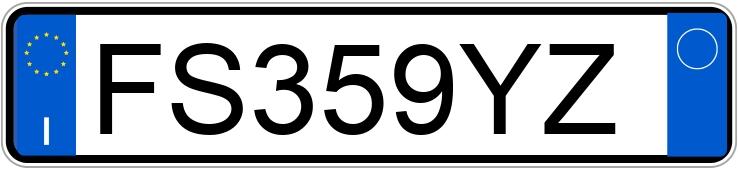 Numer rejestracyjny FS359YZ posiada VOLKSWAGEN up! Numer rejestracyjny FS359YZ posiada VOLKSWAGEN up!