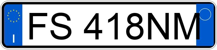 Numer rejestracyjny FS418NM posiada VOLKSWAGEN Golf 7a serie Numer rejestracyjny FS418NM posiada VOLKSWAGEN Golf 7a serie