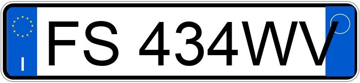 Numer rejestracyjny FS434WV posiada TOYOTA Prius 3a serie