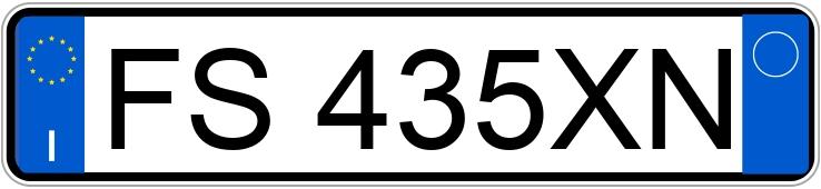 Numer rejestracyjny FS435XN posiada BMW X1