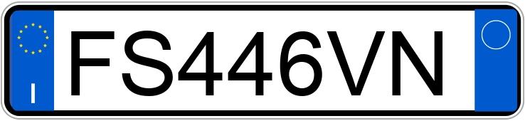 Numer rejestracyjny FS446VN posiada ALFA ROMEO Stelvio