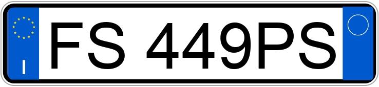 Numer rejestracyjny FS449PS posiada FORD Focus 4a serie