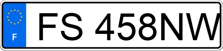 Le numéro d’enregistrement FS458NW a PEUGEOT 3008