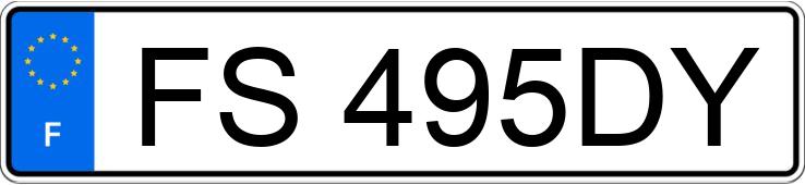 Numer rejestracyjny FS495DY posiada PEUGEOT 208 II