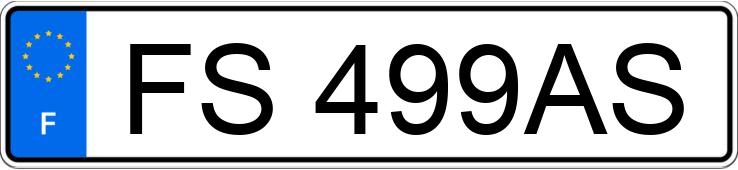 Numer rejestracyjny FS499AS posiada MERCEDES CLASSE GLA II