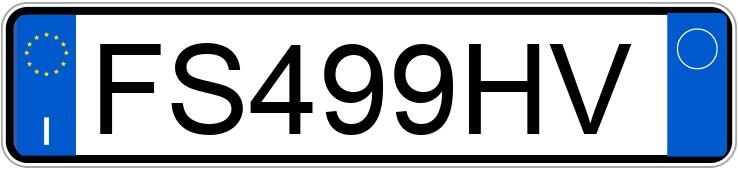 Numer rejestracyjny FS499HV posiada TOYOTA Prius 3a serie