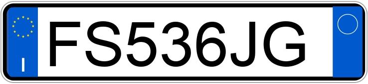 Numer rejestracyjny FS536JG posiada BMW Serie 2 G.T.