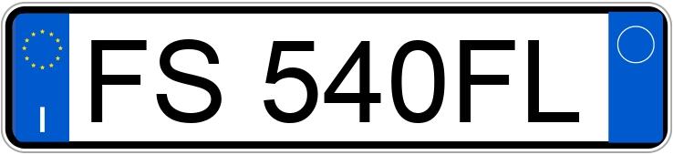 Numer rejestracyjny FS540FL posiada CITROEN C3