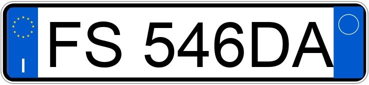 Numer rejestracyjny FS546DA posiada MERCEDES Classe A