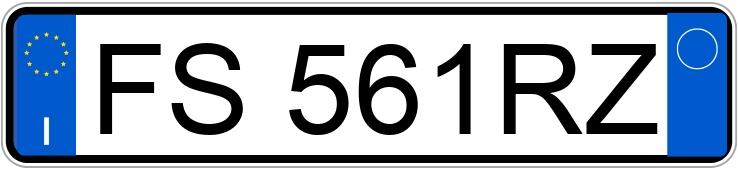 Numer rejestracyjny FS561RZ posiada VOLKSWAGEN Polo 6a serie Numer rejestracyjny FS561RZ posiada VOLKSWAGEN Polo 6a serie
