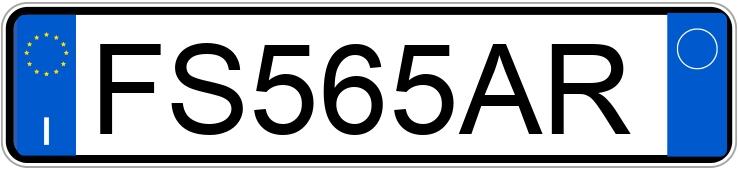 Numer rejestracyjny FS565AR posiada FIAT Panda 3a serie Numer rejestracyjny FS565AR posiada FIAT Panda 3a serie