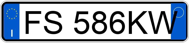 Numer rejestracyjny FS586KW posiada VOLKSWAGEN T-Roc 1a serie