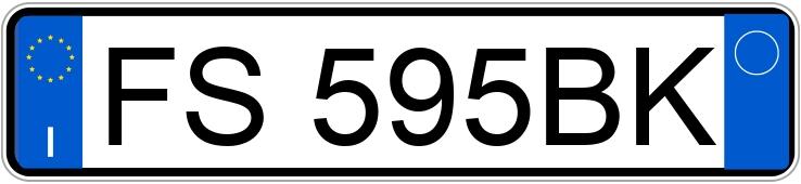 Registreringsnummeret FS595BK har MITSUBISHI MITSUBISHI ASX
